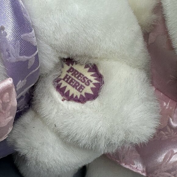 Main Joy Plush Bunny Rabbit Pair Vintage 13" NO SOUND OR LIGHTS Peter Rabbit - Picture 9 of 10